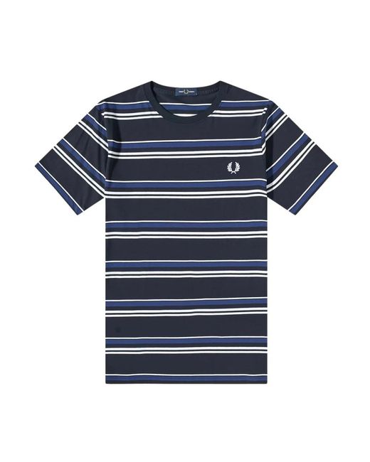 Fred Perry Blue T-Shirts for men