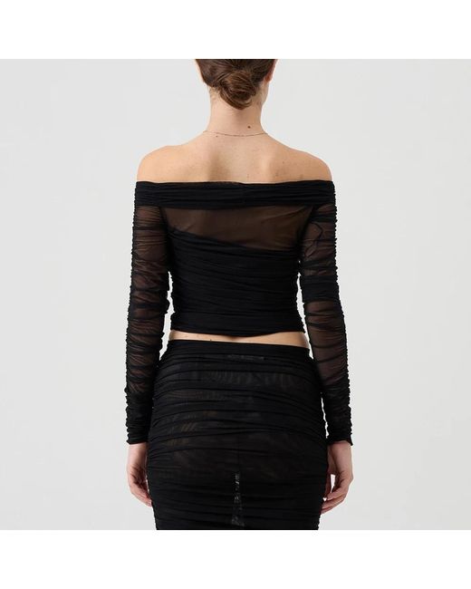 FEDERICA TOSI Black Blouses