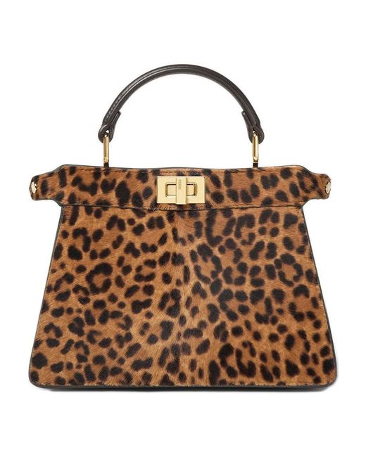 Fendi Peekaboo Iseeu Petite in het Brown