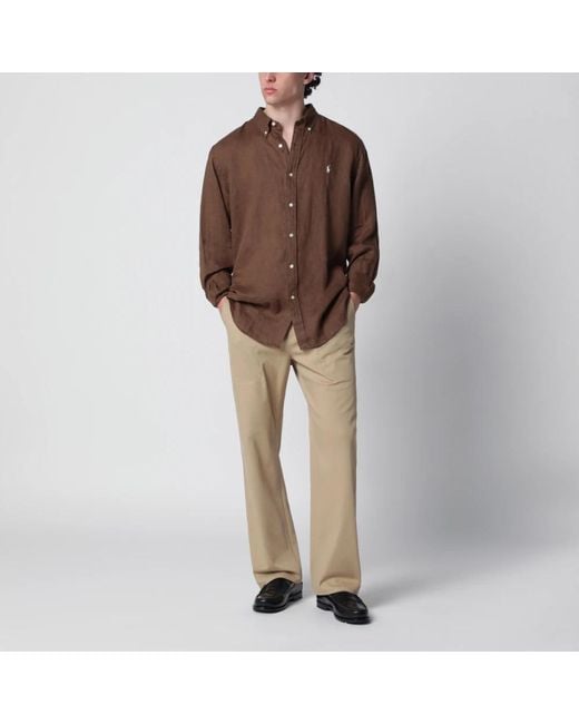 Entire studios Gully Pant in het Natural voor heren