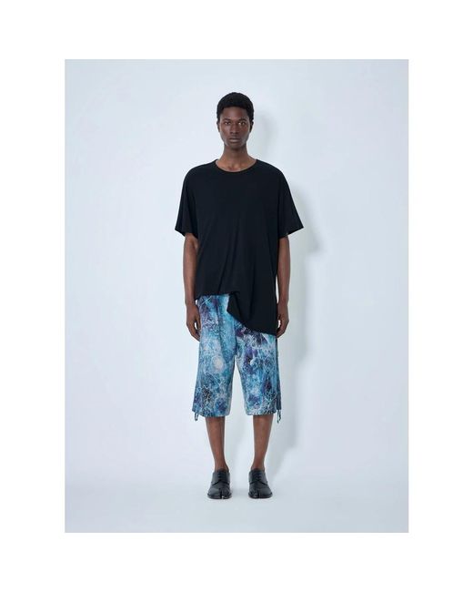 Yohji Yamamoto Blue Bermudas for men