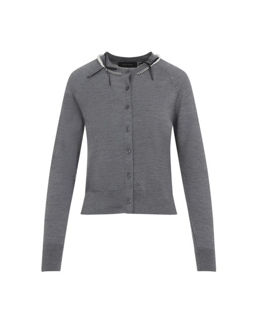 Cardigans Simone Rocha de color Gray