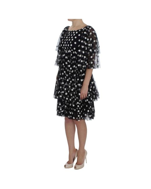 Dolce & Gabbana Black Midi Dresses