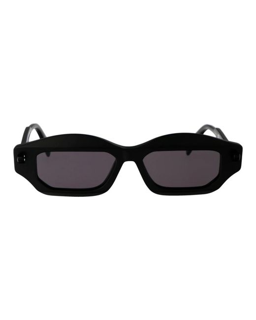 Kuboraum Stylische sonnenbrille maske q6 in Black für Herren