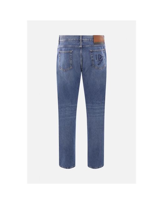 Slim-Fit Jeans di Dolce & Gabbana in Blue da Uomo