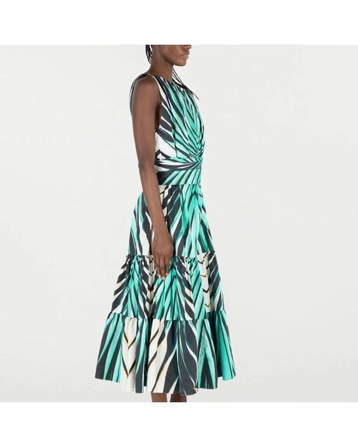 Roberto Cavalli Green Midi Dresses