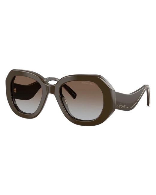Giorgio Armani Brown Sunglasses