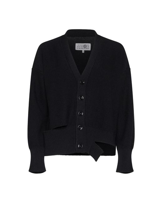 Knitwear > cardigans MM6 by Maison Martin Margiela en coloris Black