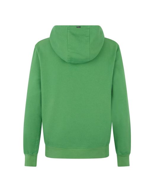 Herno Green Hoodies for men