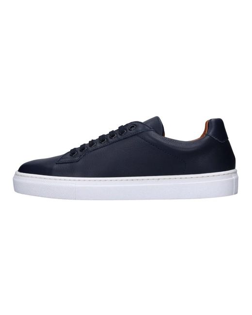 Frau Basic Leather Sneakers in het Blue voor heren