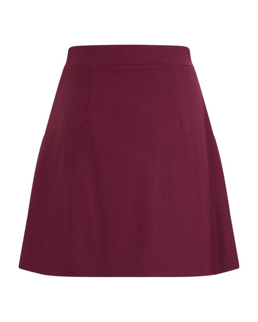 Alberta Ferretti Purple Short Skirts
