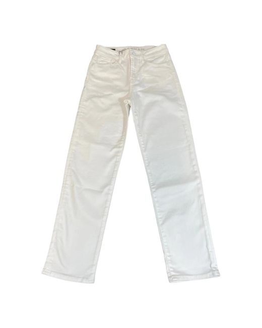 Denham Jeans ,Wit ,Katoen Straight Jeans in het Gray voor heren