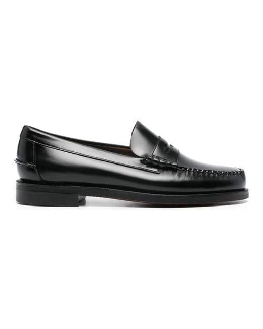 Sebago Black Loafers for men