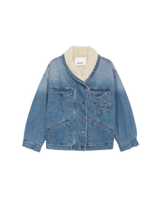 Isabel Marant Denim Jackets in het Blue
