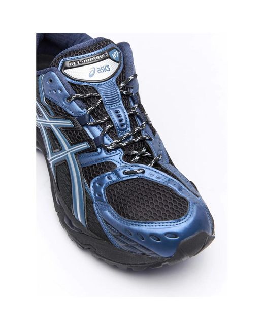 Asics Mesh panel sneakers mit gel-technologie in Blue für Herren