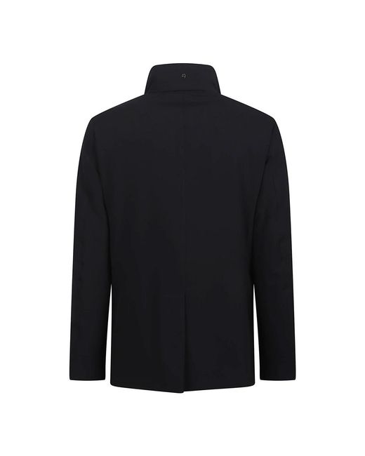 Montecore Black Double-Breasted Coats for men