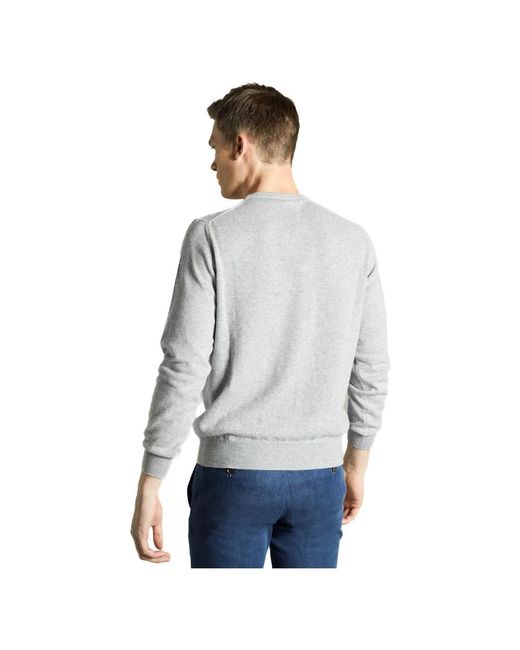Colombo Gray Cashmere Knitwear for men