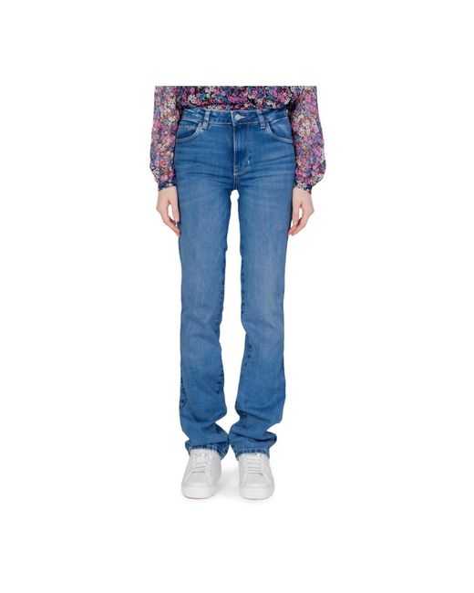 Guess Straight Jeans in het Blue