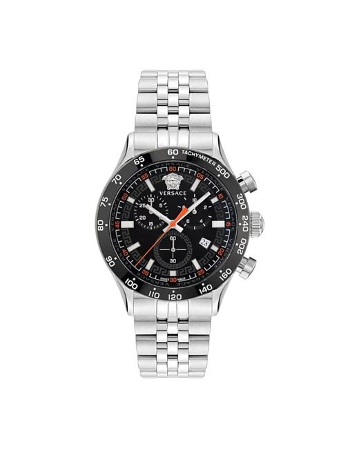 Versace Hellenyium Chrono in het Metallic voor heren