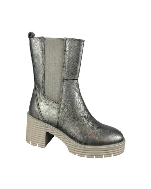 Softwaves Schoenen ,Grijs ,Stijlvolle Laarzen Voor Elke Gelegenheid in het Gray