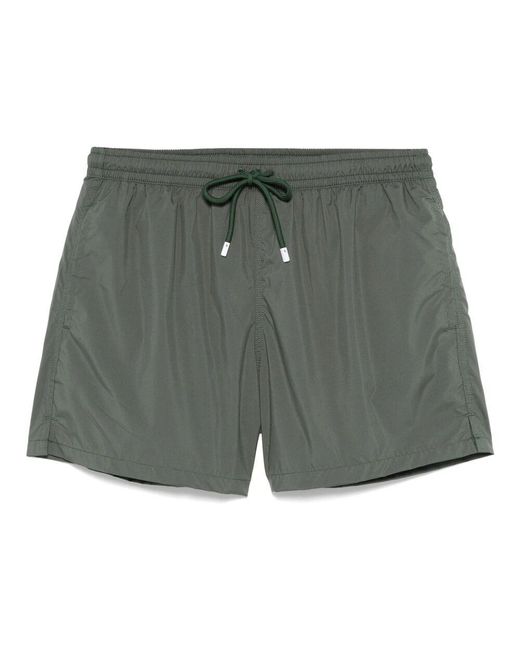 Fedeli Polyester badehose mit elastischem gürtel in Gray für Herren