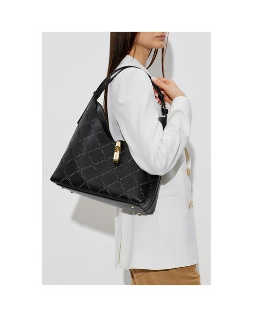 Furla Black Shoulder Bags
