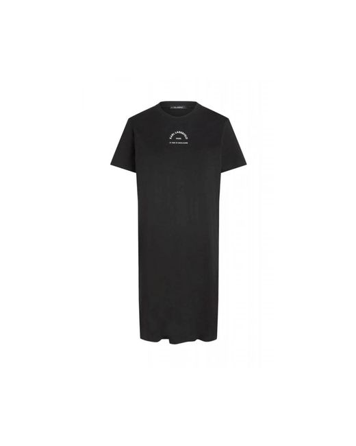 Karl Lagerfeld Black Short Dresses