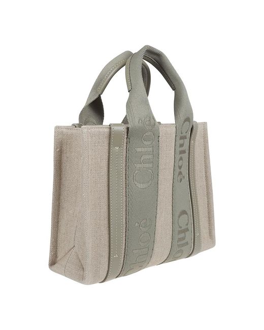 Chloé Gray Tote Bags
