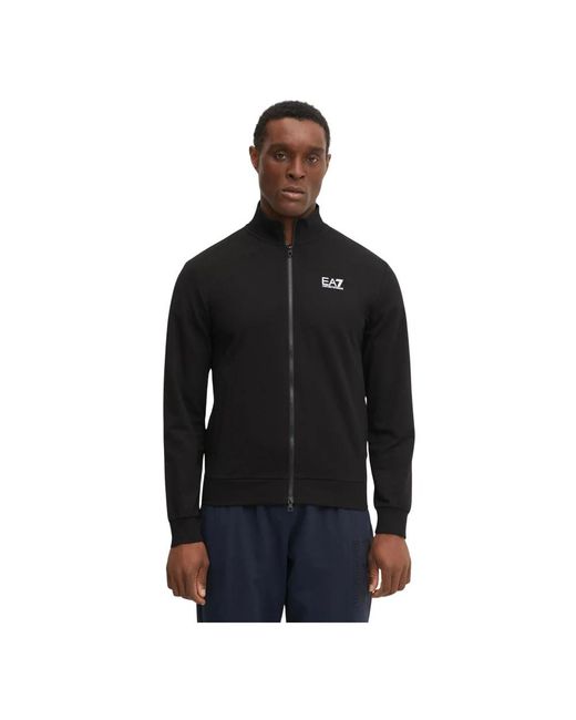 Zip-Throughs EA7 pour homme en coloris Black