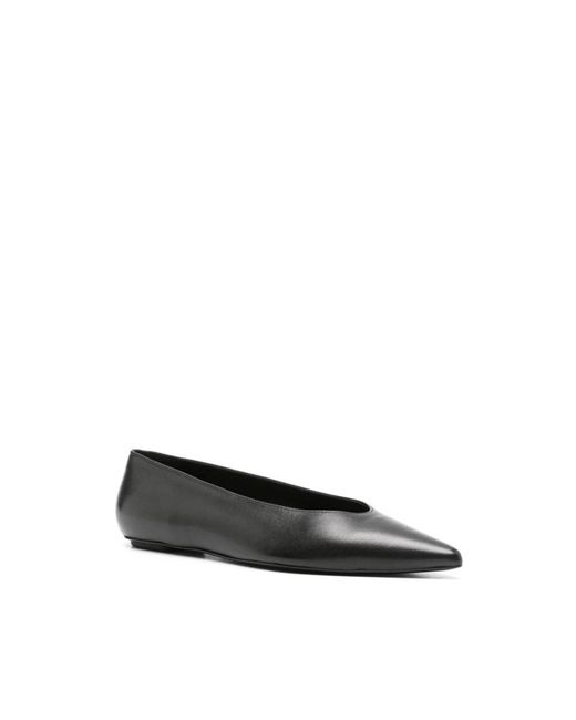 Stuart Weitzman Black Ballerina Shoes