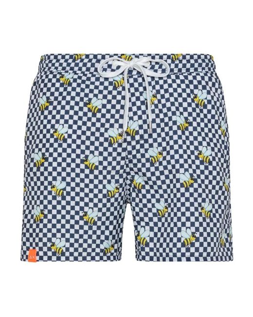 Sun 68 Blue Beachwear for men