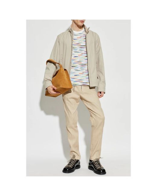 Paul Smith Tops ,Veelkleurig ,Katoen Gestreept T-Shirt in het Blue voor heren