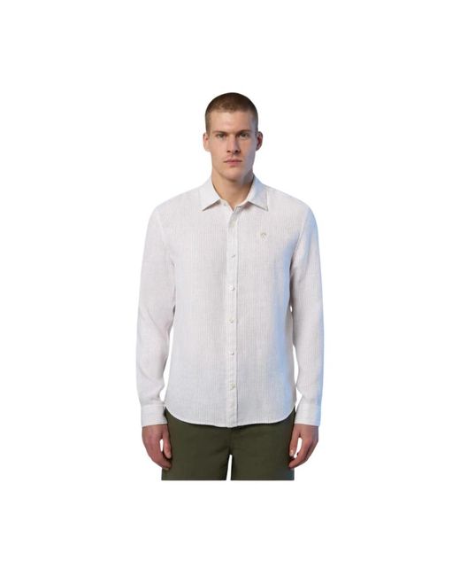 North Sails White Casual Shirts for men