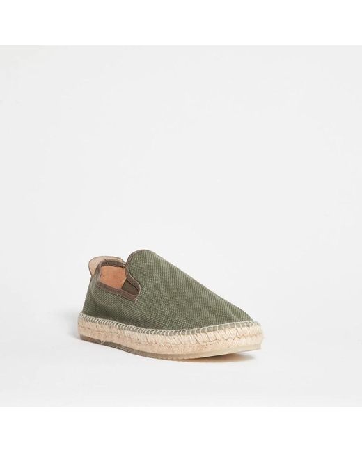 Espadrilles Schoenen ,Grijs ,Stijlvolle Zomerschoenen in het Green voor heren