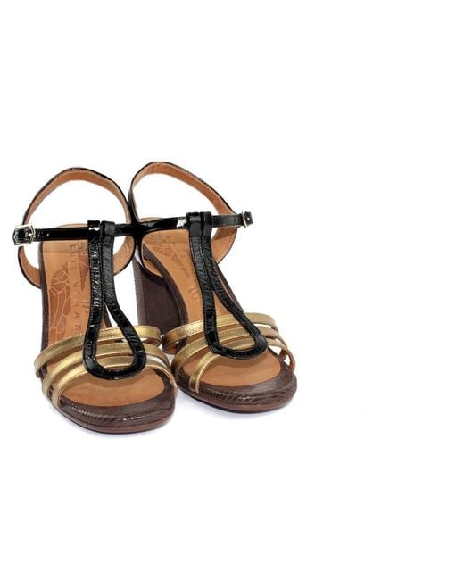Chie Mihara Brown High Heel Sandals