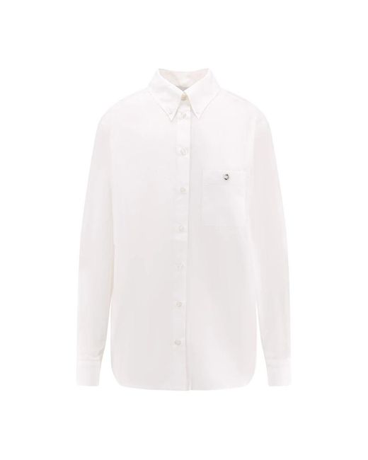 Coperni Witte Klassieke Knopenblouse in het White