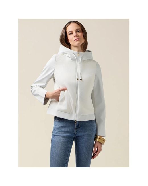 Light Jackets Oltre de color White