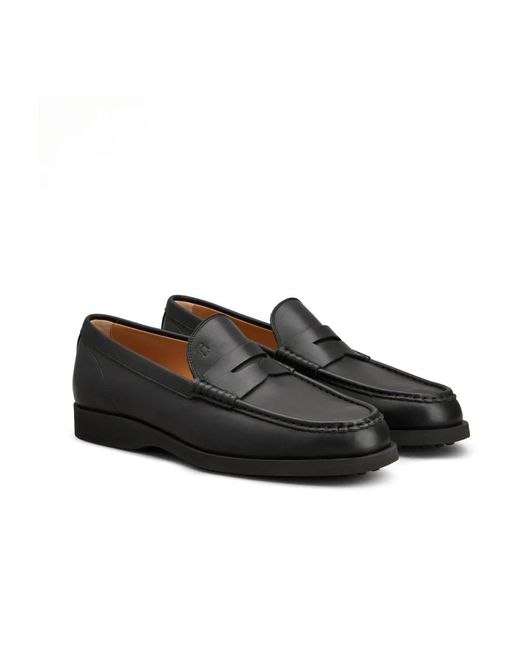 Tod's Black Loafers for men