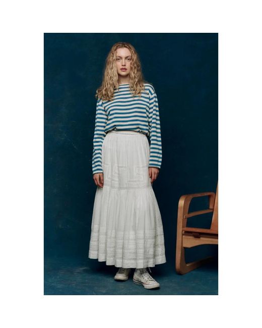 The Great White Maxi Skirts