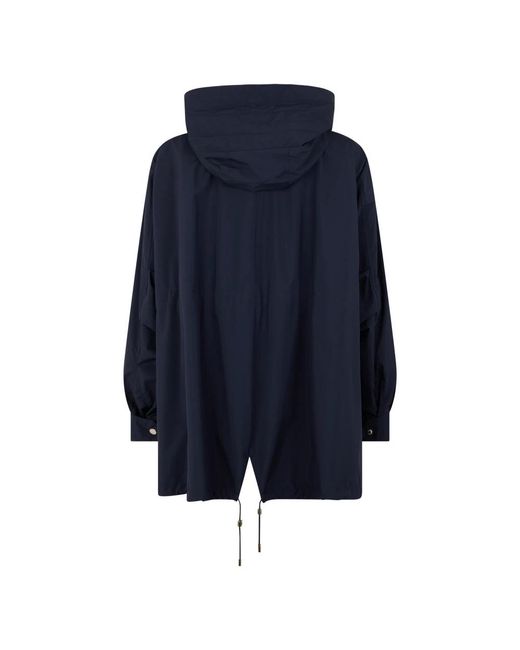 Moorer Jaclyn Parka in het Blue
