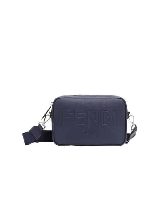 Fendi Blue Cross Body Bags for men
