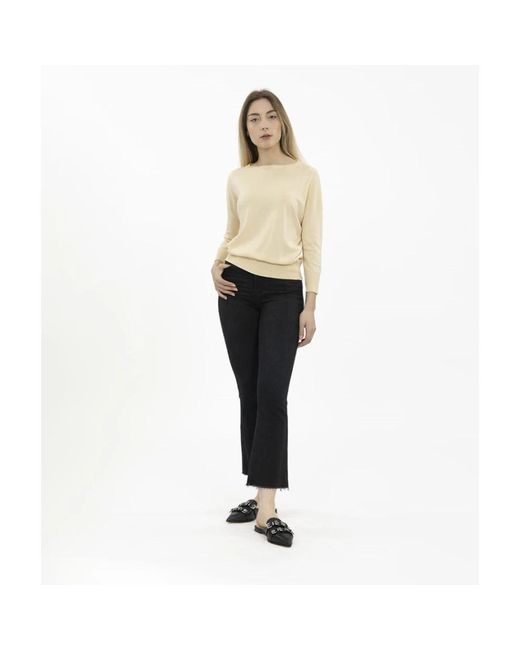 PAIGE Black Cropped Trousers