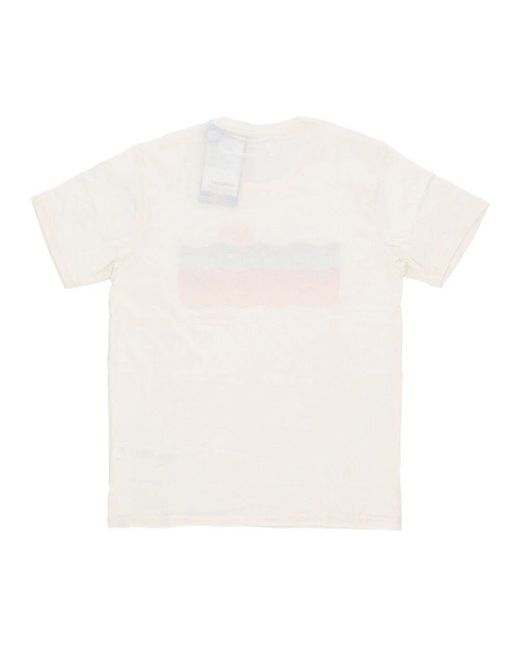COTOPAXI Disco Wave Tee Bone T-Shirt in White für Herren