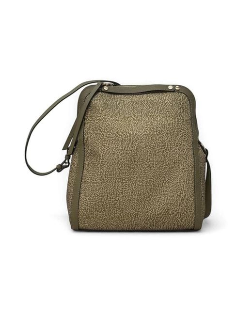 Borbonese Green Cross Body Bags