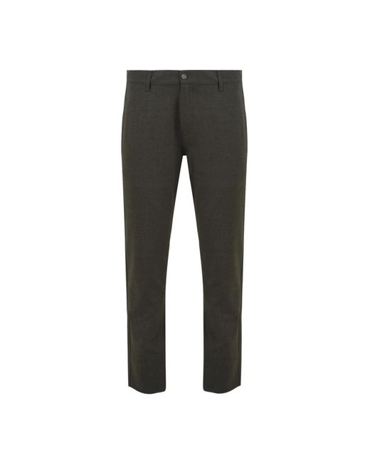 Aspesi Broeken ,Groen ,Militaire Stijl Broek in het Gray voor heren