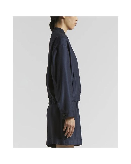 Peserico Bomber Jackets in het Blue