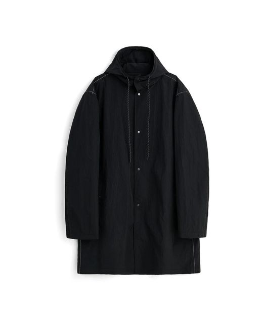 Soulland Jassen ,Zwart ,Nylon Zeus Parka in het Black
