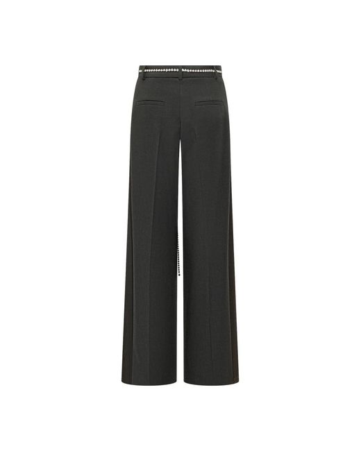 Pinko Black Wide Trousers
