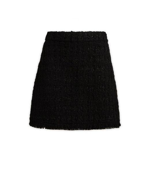 Tory Burch Black Short Skirts