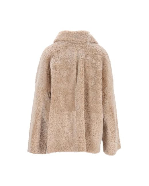 Arma Natural Faux Fur & Shearling Jackets